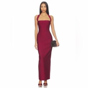 Caisyn Halter Maxi Dress in Oxblood
superdown Revolve Medium Maroon Burgundy